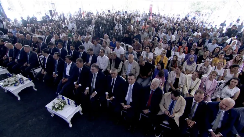 İzmir, Ödemiş groundbreaking ceremony, 29 August 2025
