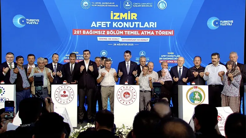 İzmir, Ödemiş groundbreaking ceremony, 29 August 2025