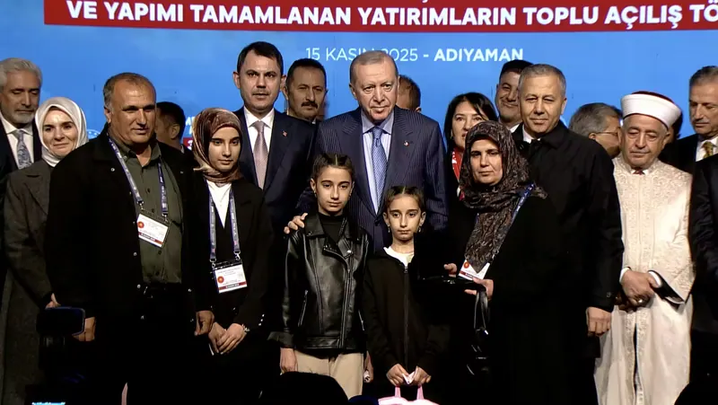 15 November 2025 Adıyaman, With Love for the Homeland 350,000 homes ceremony