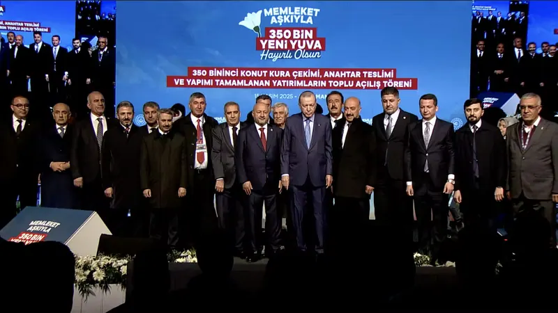 15 November 2025 Adıyaman, With Love for the Homeland 350,000 homes ceremony