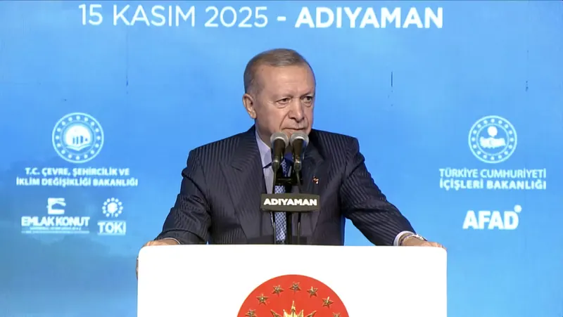 15 November 2025 Adıyaman, With Love for the Homeland 350,000 homes ceremony
