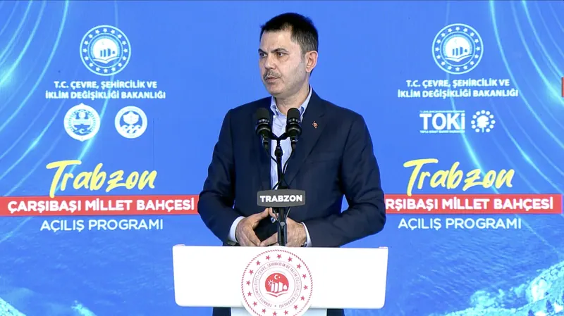 Trabzon, Çarşıbaşı Nation's Garden opening, 9 September 2025