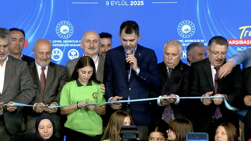 Trabzon, Çarşıbaşı Nation's Garden opening, 9 September 2025