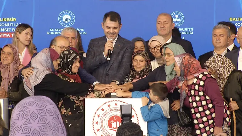 Balıkesir, Sındırgı disaster housing groundbreaking ceremony, 18 September 2025