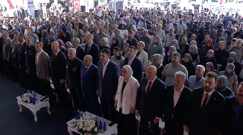 Balıkesir, Sındırgı disaster housing groundbreaking ceremony, 18 September 2025