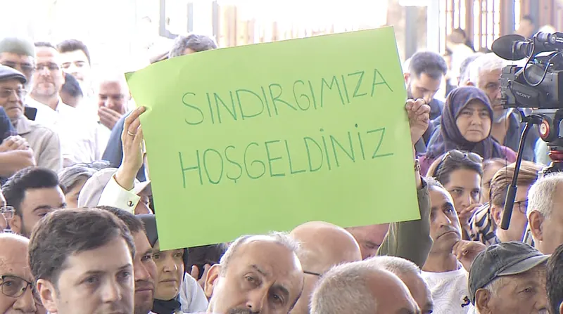 Balıkesir, Sındırgı disaster housing groundbreaking ceremony, 18 September 2025