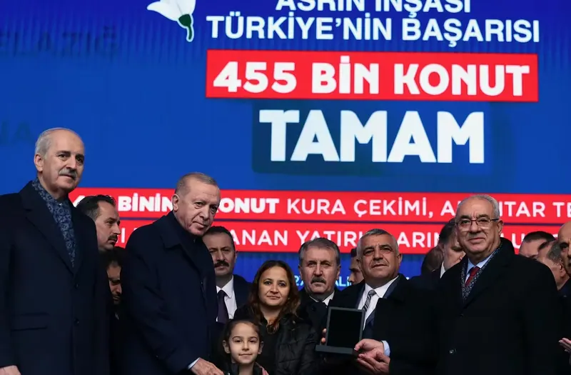 Saturday, 27 December, Hatay, Construction of the Century, Türkiye's Achievement: 455,000 homes complete