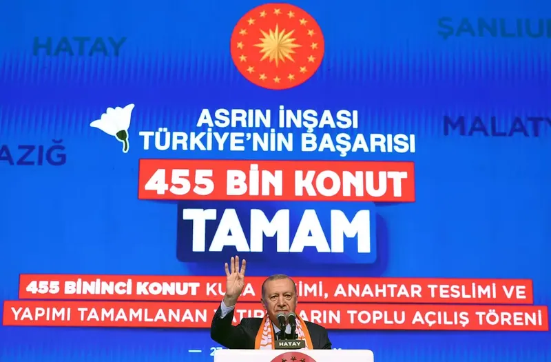 Saturday, 27 December, Hatay, Construction of the Century, Türkiye's Achievement: 455,000 homes complete