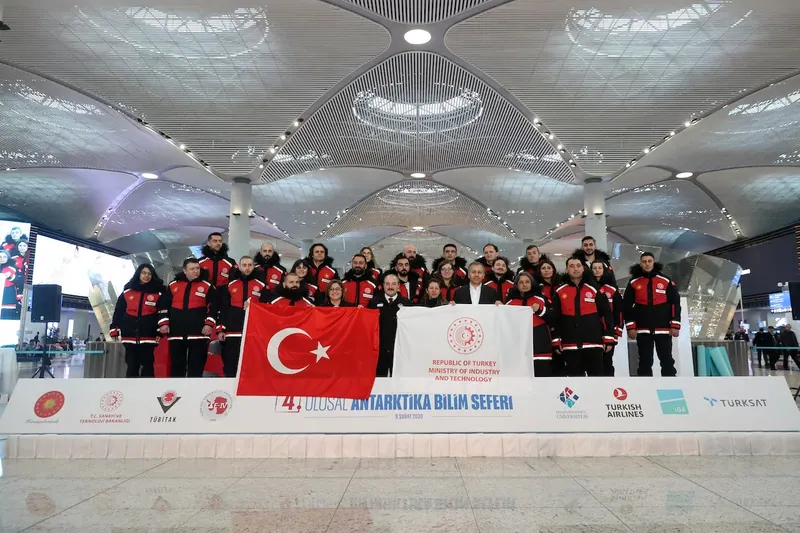 Antarctic science delegation